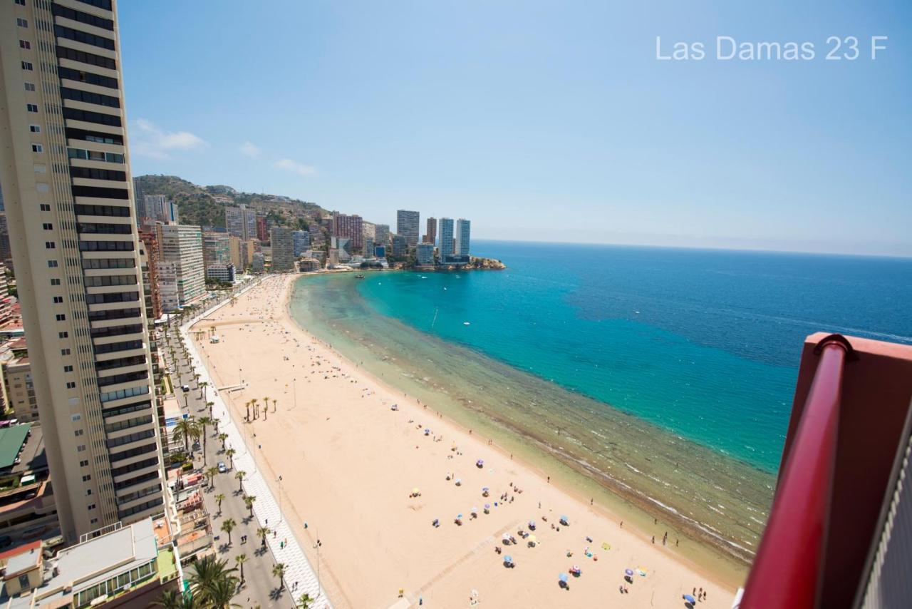 Las Damas Premium 23F Beach Front - Pool & Parking Benidorm Luaran gambar