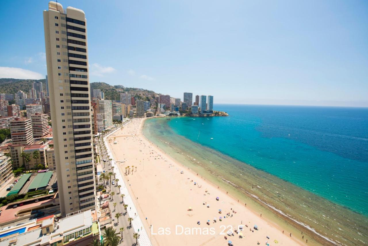 Las Damas Premium 23F Beach Front - Pool & Parking Benidorm Luaran gambar
