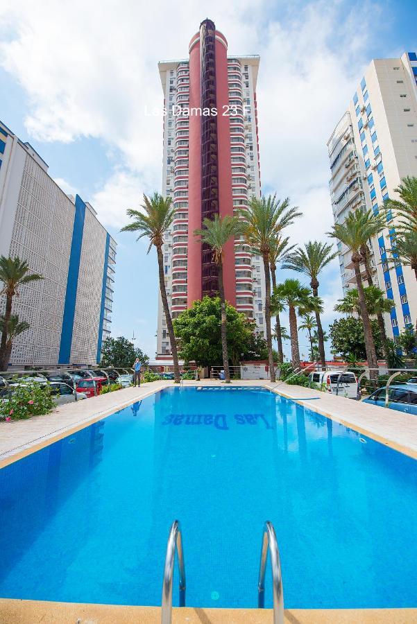 Las Damas Premium 23F Beach Front - Pool & Parking Benidorm Luaran gambar