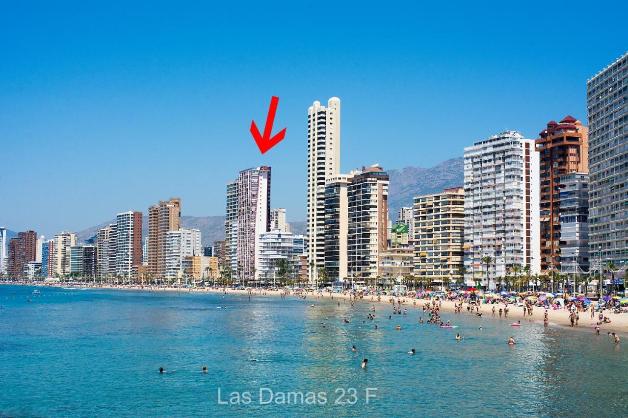 Las Damas Premium 23F Beach Front - Pool & Parking Benidorm Luaran gambar
